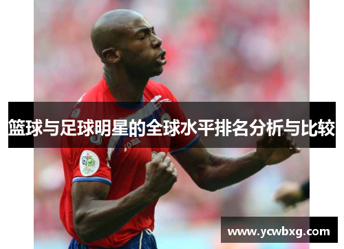 篮球与足球明星的全球水平排名分析与比较